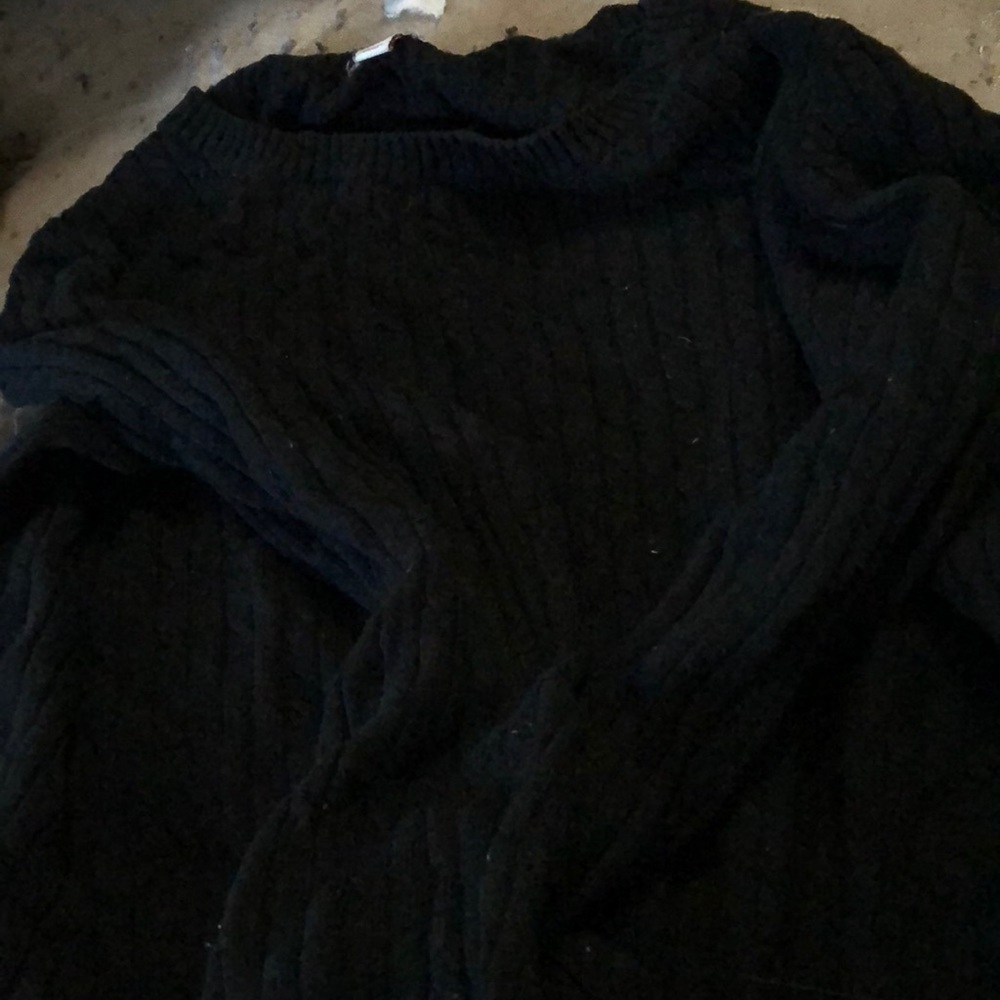 Black sweater